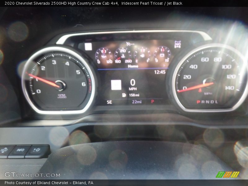 Iridescent Pearl Tricoat / Jet Black 2020 Chevrolet Silverado 2500HD High Country Crew Cab 4x4