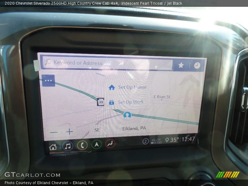 Iridescent Pearl Tricoat / Jet Black 2020 Chevrolet Silverado 2500HD High Country Crew Cab 4x4