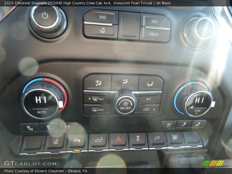 Iridescent Pearl Tricoat / Jet Black 2020 Chevrolet Silverado 2500HD High Country Crew Cab 4x4