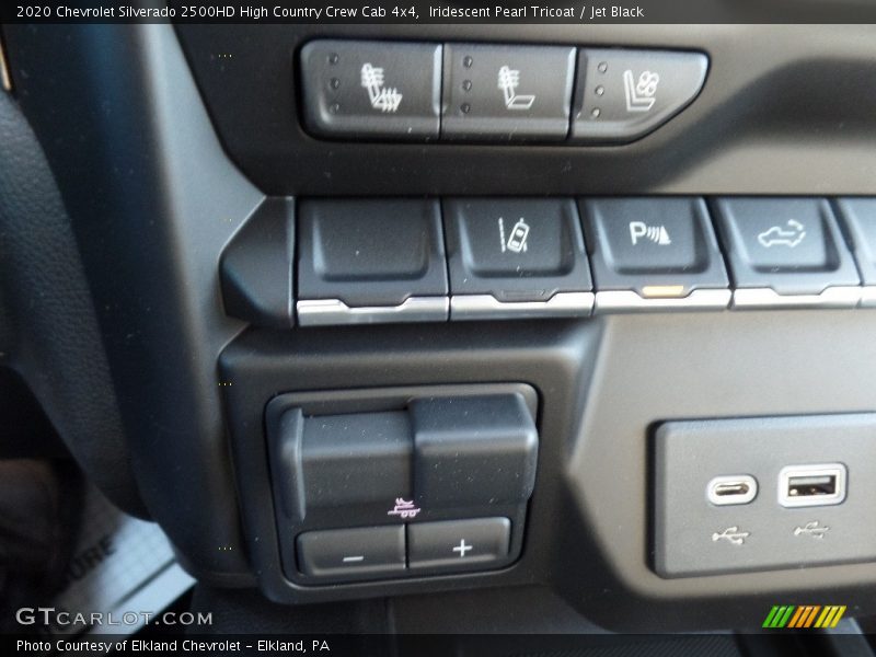 Iridescent Pearl Tricoat / Jet Black 2020 Chevrolet Silverado 2500HD High Country Crew Cab 4x4