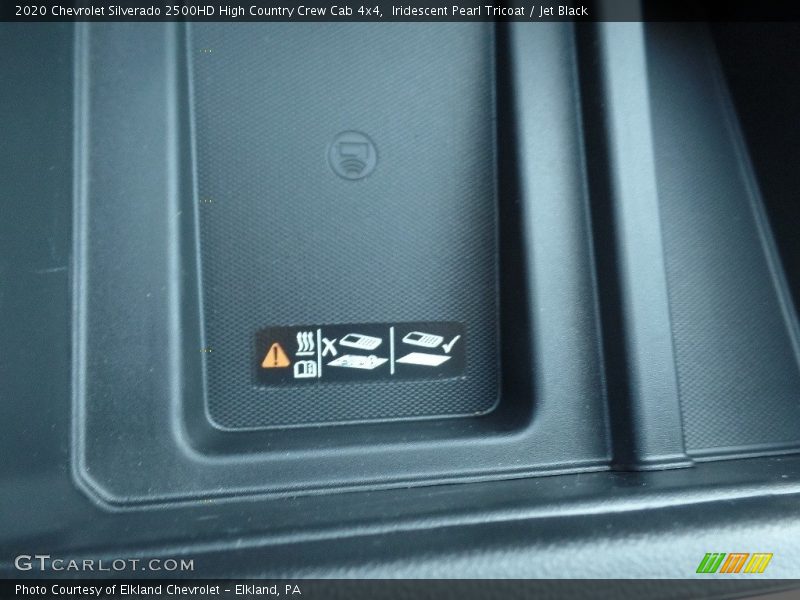 Iridescent Pearl Tricoat / Jet Black 2020 Chevrolet Silverado 2500HD High Country Crew Cab 4x4