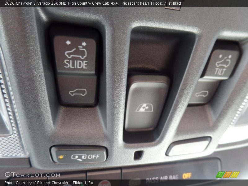 Iridescent Pearl Tricoat / Jet Black 2020 Chevrolet Silverado 2500HD High Country Crew Cab 4x4