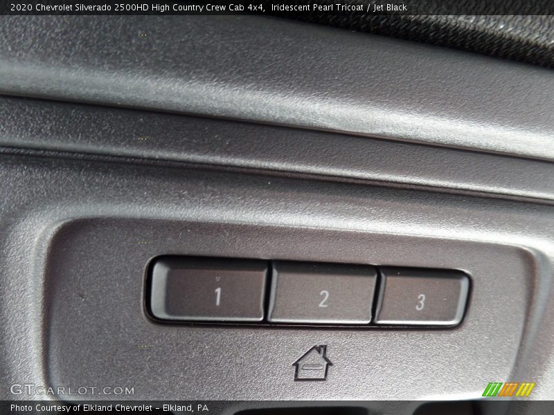 Iridescent Pearl Tricoat / Jet Black 2020 Chevrolet Silverado 2500HD High Country Crew Cab 4x4