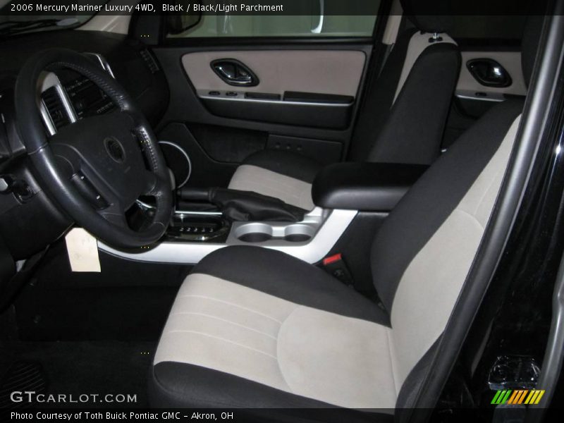 Black / Black/Light Parchment 2006 Mercury Mariner Luxury 4WD