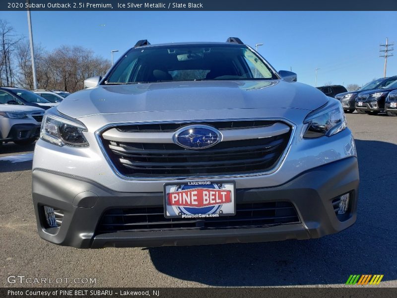 Ice Silver Metallic / Slate Black 2020 Subaru Outback 2.5i Premium