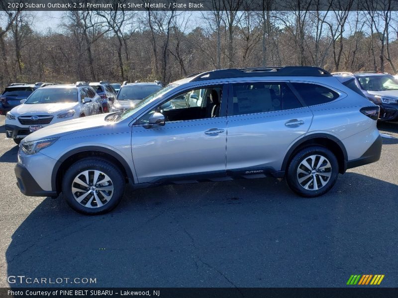 Ice Silver Metallic / Slate Black 2020 Subaru Outback 2.5i Premium