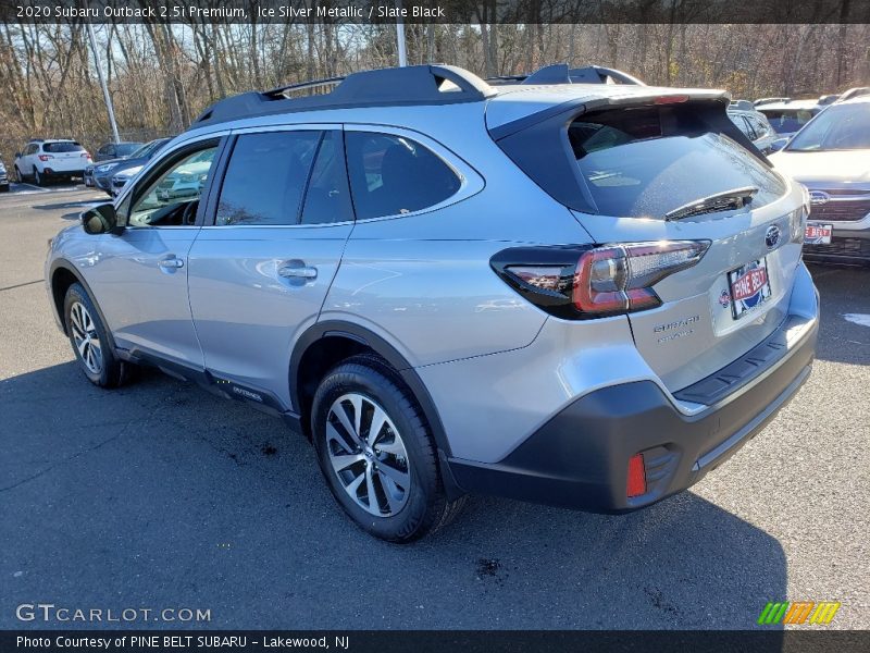Ice Silver Metallic / Slate Black 2020 Subaru Outback 2.5i Premium