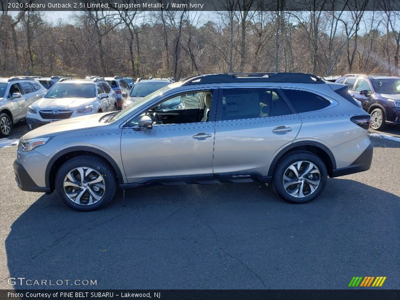 Tungsten Metallic / Warm Ivory 2020 Subaru Outback 2.5i Limited