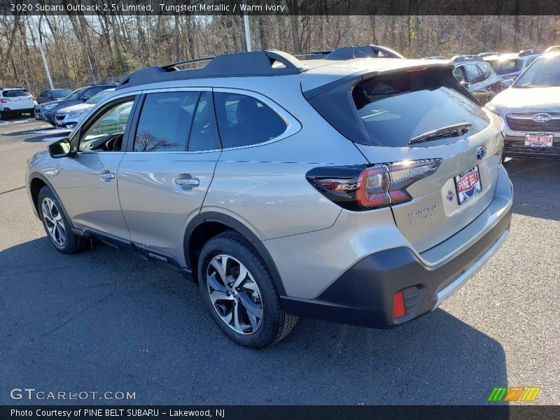 Tungsten Metallic / Warm Ivory 2020 Subaru Outback 2.5i Limited