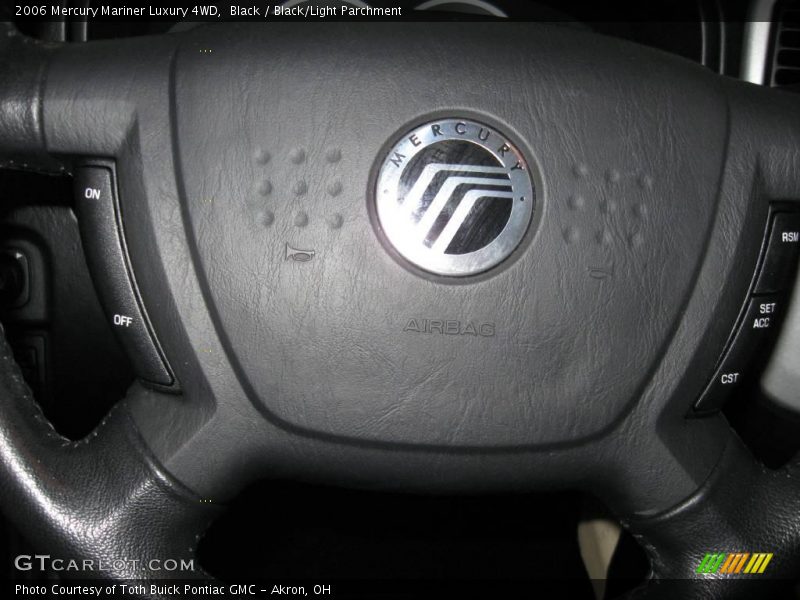 Black / Black/Light Parchment 2006 Mercury Mariner Luxury 4WD