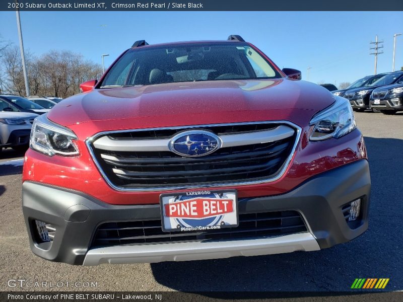 Crimson Red Pearl / Slate Black 2020 Subaru Outback Limited XT
