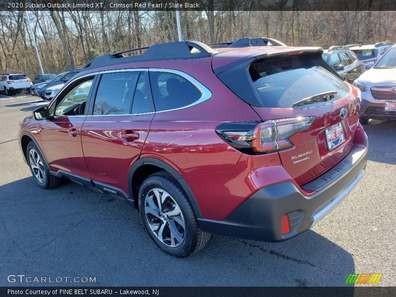 Crimson Red Pearl / Slate Black 2020 Subaru Outback Limited XT