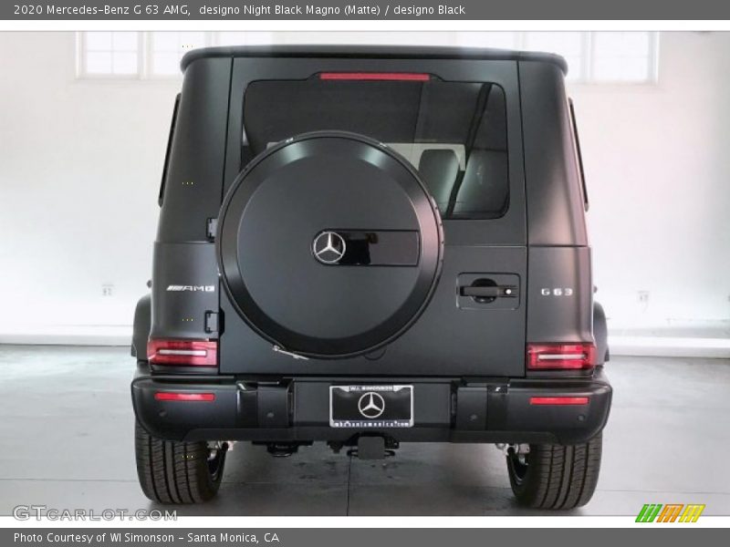 designo Night Black Magno (Matte) / designo Black 2020 Mercedes-Benz G 63 AMG