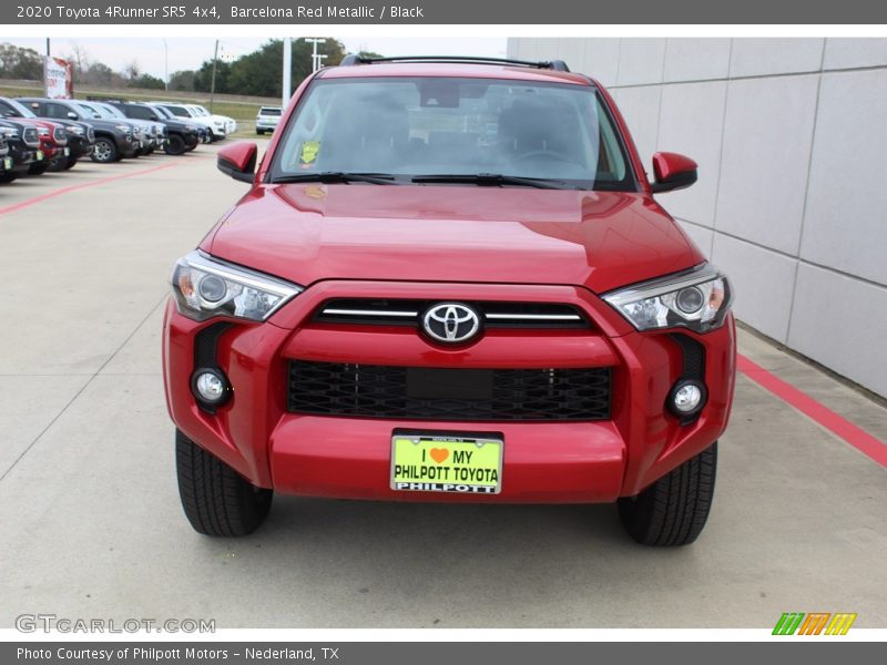 Barcelona Red Metallic / Black 2020 Toyota 4Runner SR5 4x4