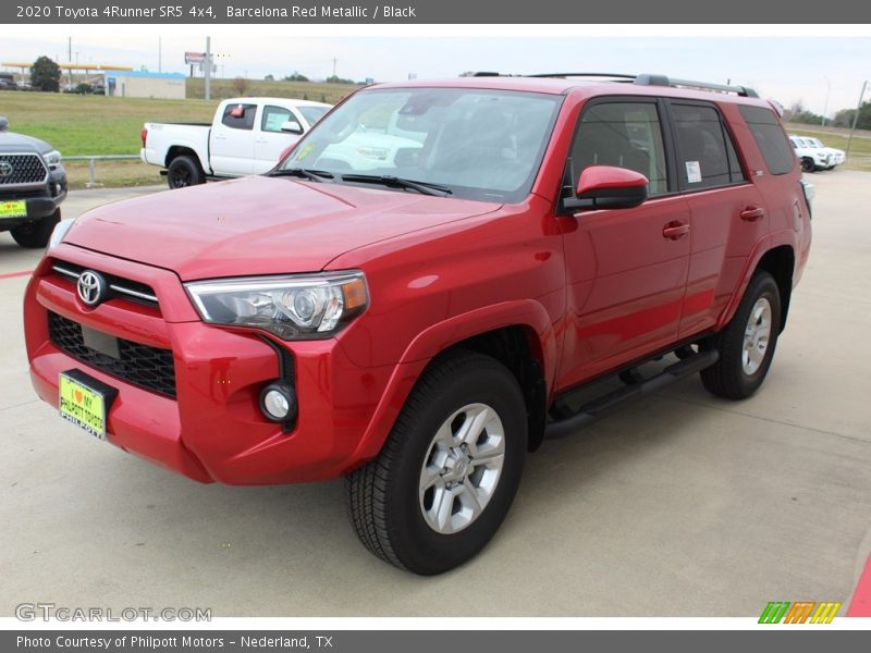 Barcelona Red Metallic / Black 2020 Toyota 4Runner SR5 4x4