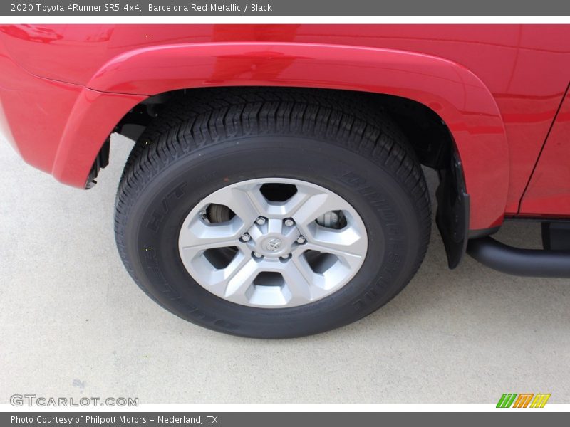 Barcelona Red Metallic / Black 2020 Toyota 4Runner SR5 4x4