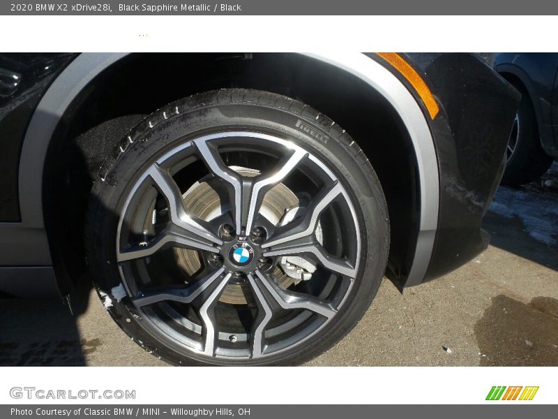 Black Sapphire Metallic / Black 2020 BMW X2 xDrive28i