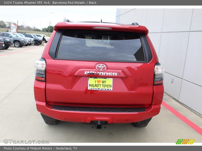 Barcelona Red Metallic / Black 2020 Toyota 4Runner SR5 4x4