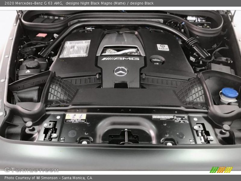  2020 G 63 AMG Engine - 4.0 Liter DI biturbo DOHC 32-Valve VVT V8