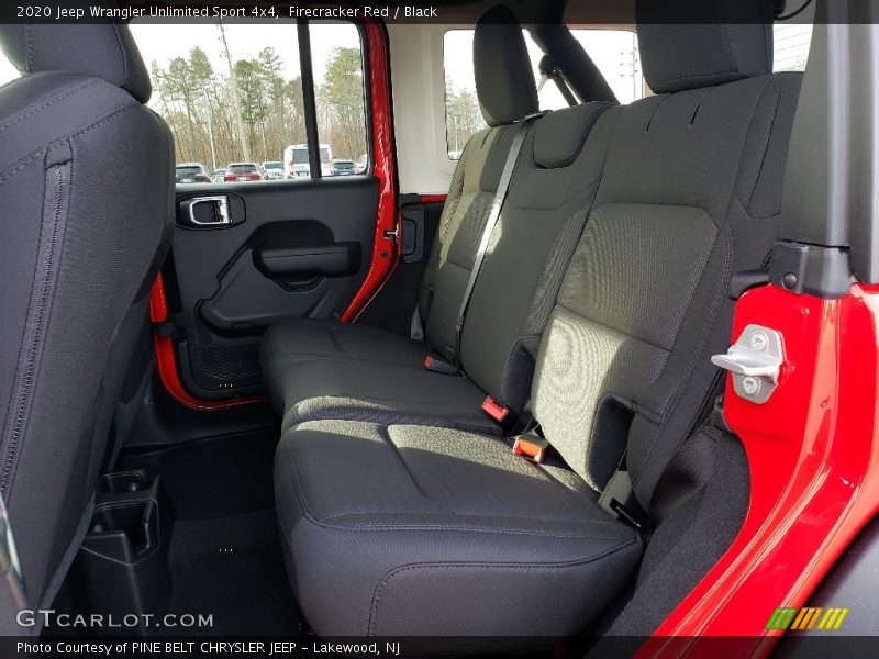 Firecracker Red / Black 2020 Jeep Wrangler Unlimited Sport 4x4