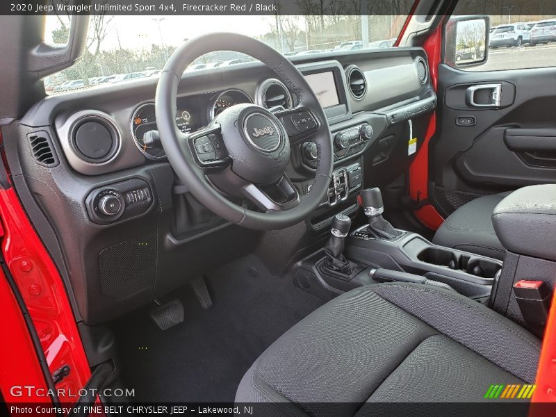 Firecracker Red / Black 2020 Jeep Wrangler Unlimited Sport 4x4