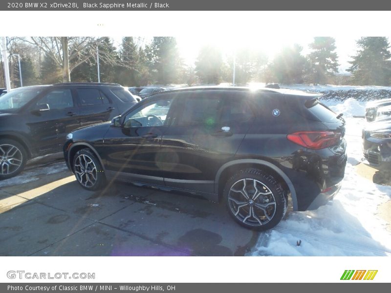 Black Sapphire Metallic / Black 2020 BMW X2 xDrive28i