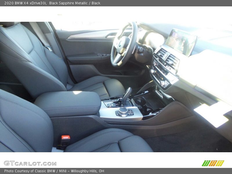 Black Sapphire Metallic / Black 2020 BMW X4 xDrive30i