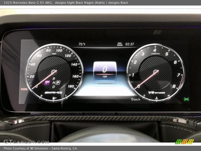  2020 G 63 AMG 63 AMG Gauges