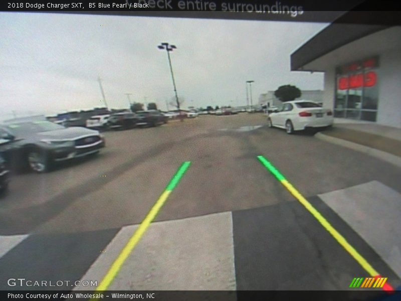 B5 Blue Pearl / Black 2018 Dodge Charger SXT