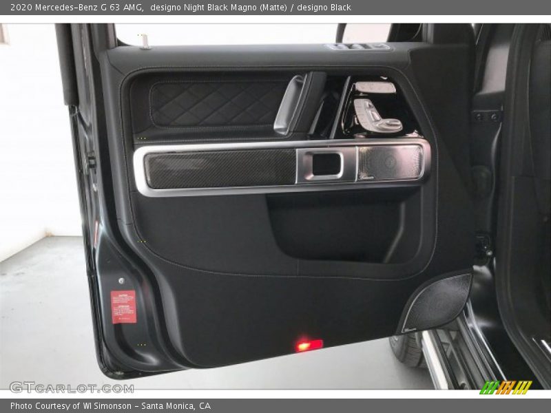 designo Night Black Magno (Matte) / designo Black 2020 Mercedes-Benz G 63 AMG