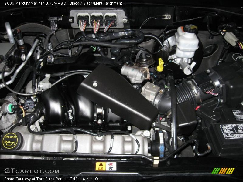 Black / Black/Light Parchment 2006 Mercury Mariner Luxury 4WD