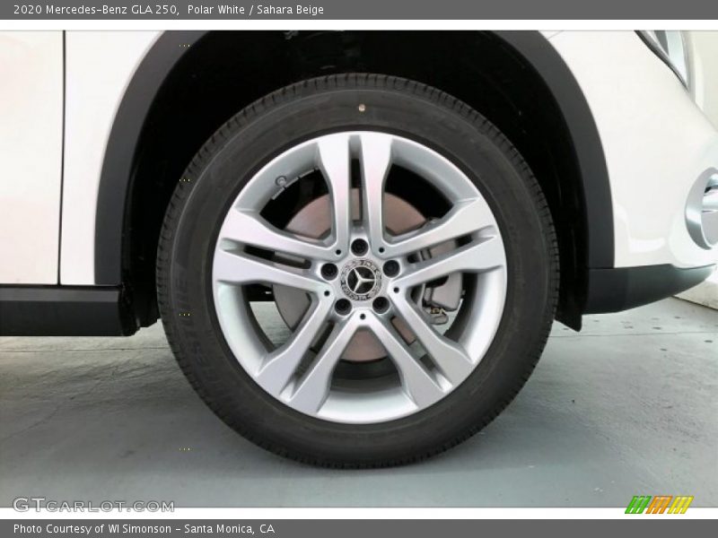Polar White / Sahara Beige 2020 Mercedes-Benz GLA 250