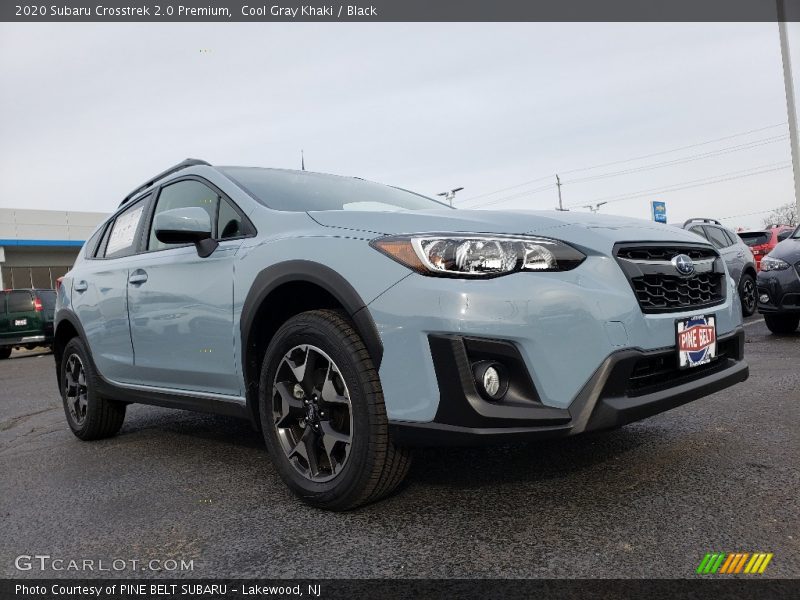 Cool Gray Khaki / Black 2020 Subaru Crosstrek 2.0 Premium