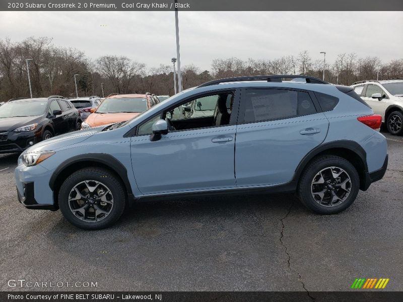 Cool Gray Khaki / Black 2020 Subaru Crosstrek 2.0 Premium