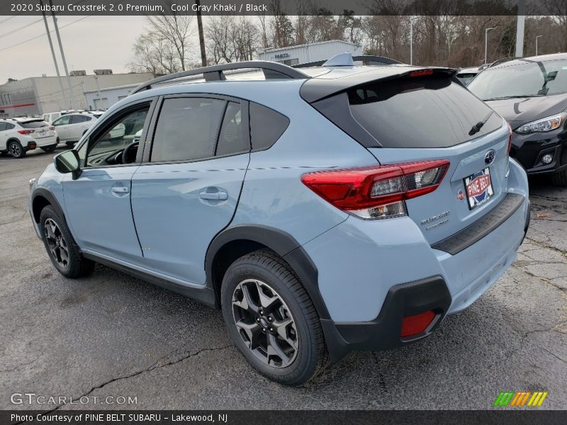 Cool Gray Khaki / Black 2020 Subaru Crosstrek 2.0 Premium