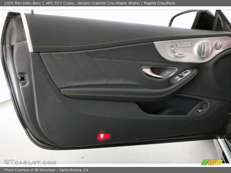 Door Panel of 2020 C AMG 63 S Coupe