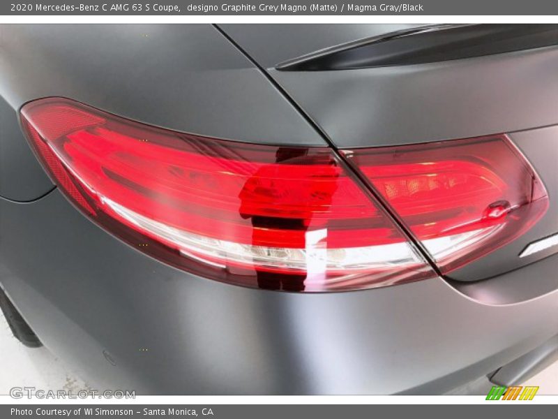 designo Graphite Grey Magno (Matte) / Magma Gray/Black 2020 Mercedes-Benz C AMG 63 S Coupe