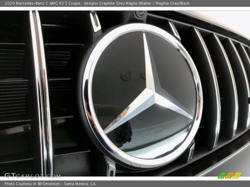 designo Graphite Grey Magno (Matte) / Magma Gray/Black 2020 Mercedes-Benz C AMG 63 S Coupe