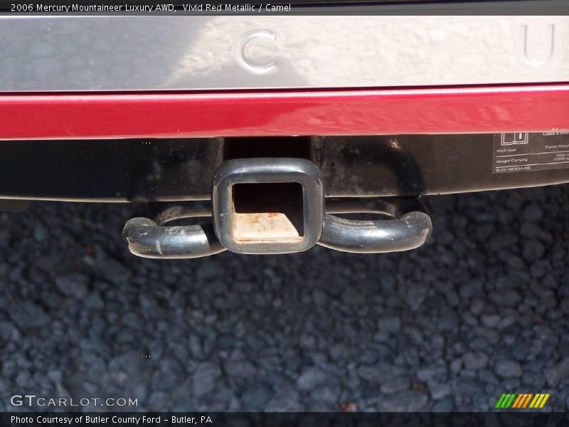 Vivid Red Metallic / Camel 2006 Mercury Mountaineer Luxury AWD