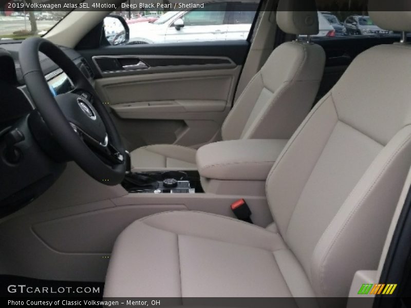 Deep Black Pearl / Shetland 2019 Volkswagen Atlas SEL 4Motion