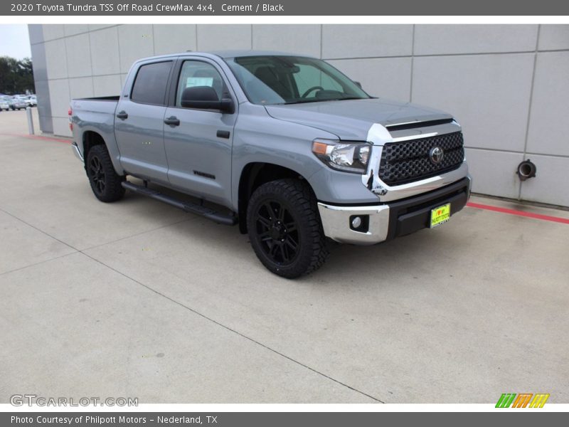 Cement / Black 2020 Toyota Tundra TSS Off Road CrewMax 4x4