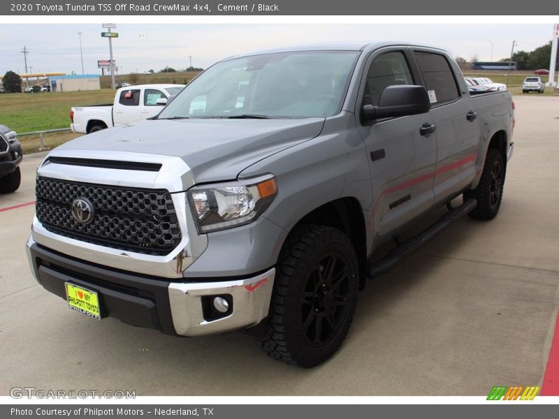 Cement / Black 2020 Toyota Tundra TSS Off Road CrewMax 4x4