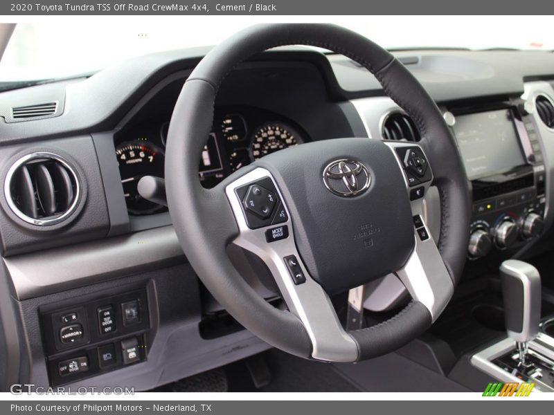 Cement / Black 2020 Toyota Tundra TSS Off Road CrewMax 4x4