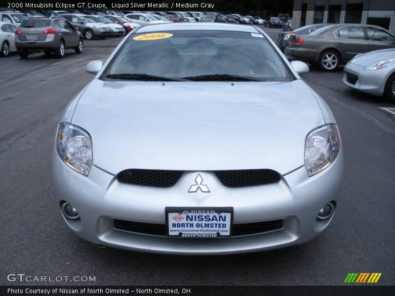 Liquid Silver Metallic / Medium Gray 2006 Mitsubishi Eclipse GT Coupe