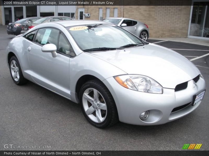 Liquid Silver Metallic / Medium Gray 2006 Mitsubishi Eclipse GT Coupe