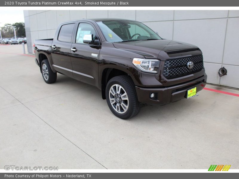 Smoked Mesquite / Black 2020 Toyota Tundra Platinum CrewMax 4x4