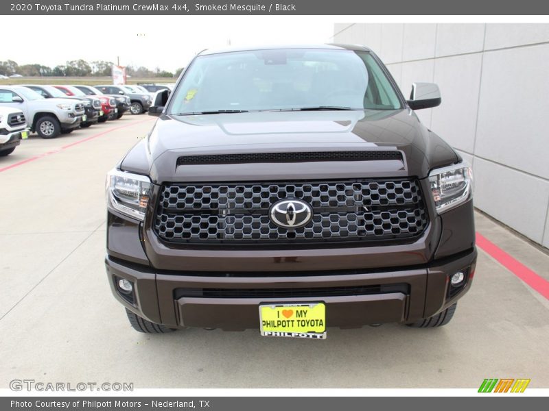 Smoked Mesquite / Black 2020 Toyota Tundra Platinum CrewMax 4x4