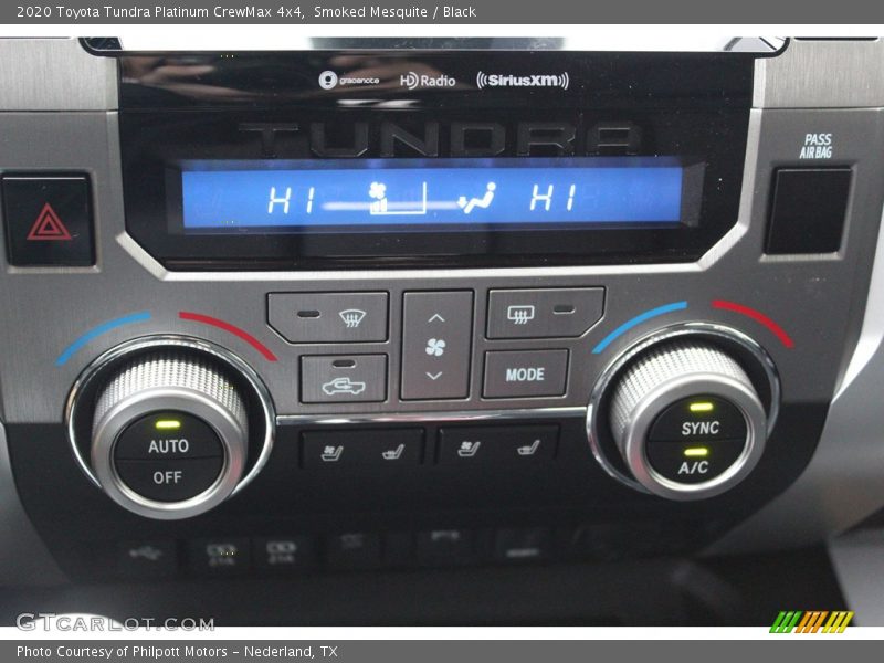 Smoked Mesquite / Black 2020 Toyota Tundra Platinum CrewMax 4x4