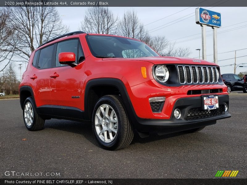 Colorado Red / Black 2020 Jeep Renegade Latitude 4x4