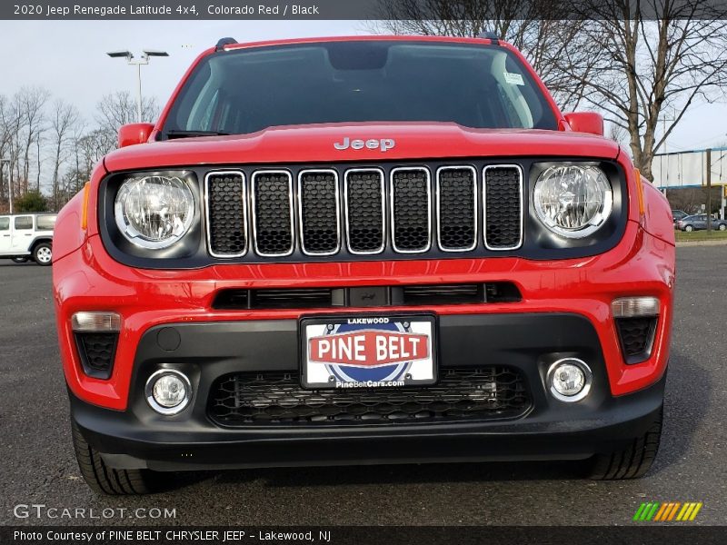 Colorado Red / Black 2020 Jeep Renegade Latitude 4x4